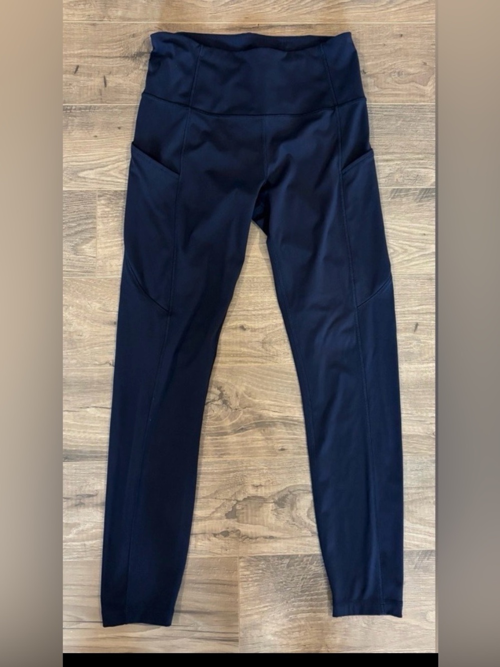 Crazy Yoga High-Waisted Leggings – Purple, Medium, Like New